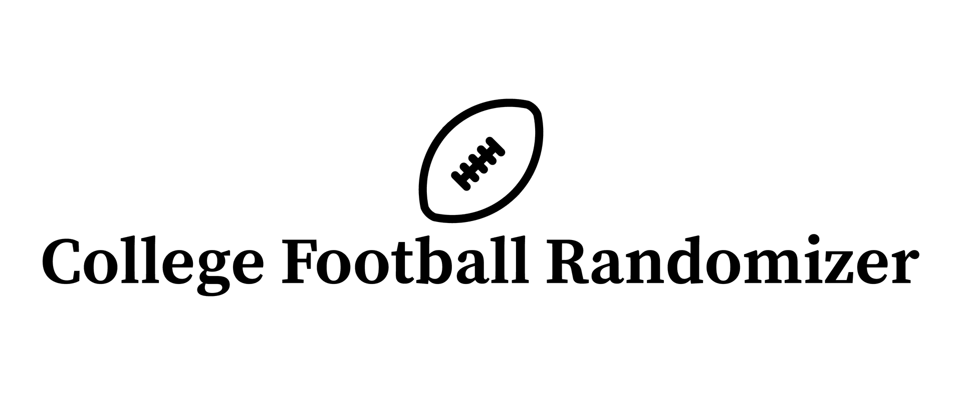 College Football Randomizer Logo